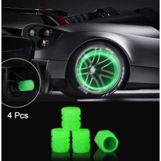 Luminous Glow Car Tyre Valve Cap Cove...