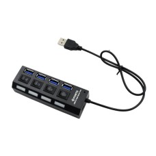 4 Port USB Hub With On/Off Switch