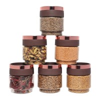 Stackable Plastic Container - 300 ml X 6