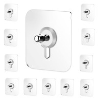 Self Adhesive Wall Hooks Pack of 10 [No COD]