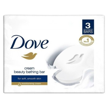Dove Cream Beauty Bath Soap 125 g (Pack of 3)