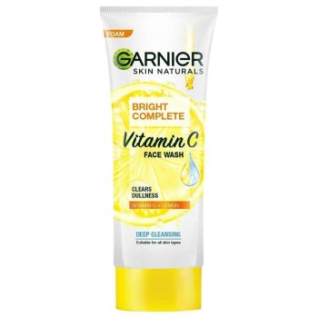 Garnier Bright Complete Vitamin C Face Wash, 50g