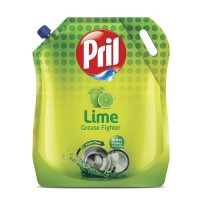 Pril Lime Liquid Dishwash Gel - 2L Pouch